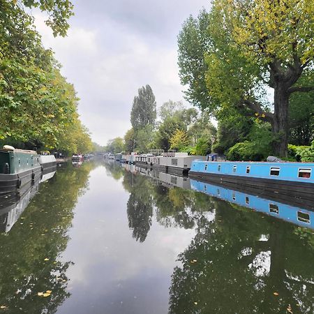 לונדון Lovely Canal Boat In Little Venice For Family & Friends מראה חיצוני תמונה