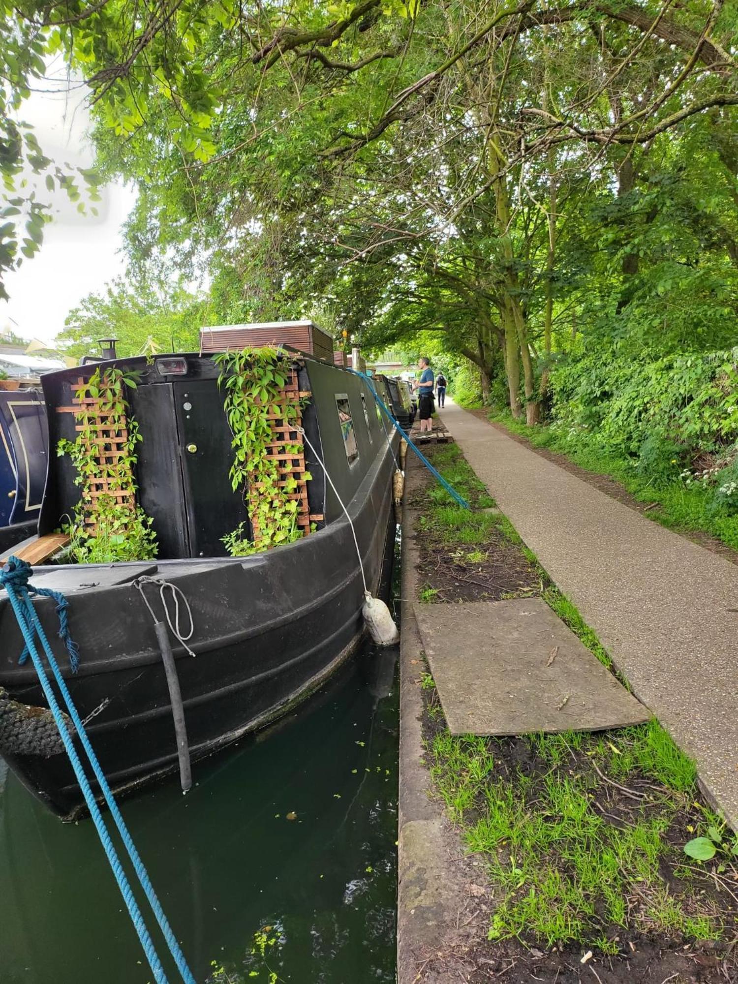 לונדון Lovely Canal Boat In Little Venice For Family & Friends מראה חיצוני תמונה