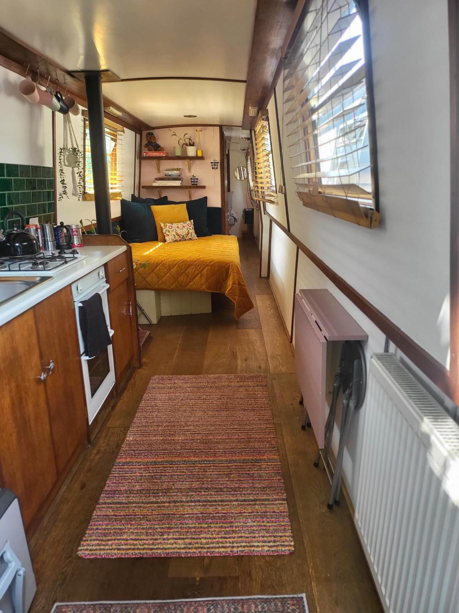 לונדון Lovely Canal Boat In Little Venice For Family & Friends מראה חיצוני תמונה